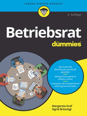 cover image of Betriebsrat f&uuml;r Dummies